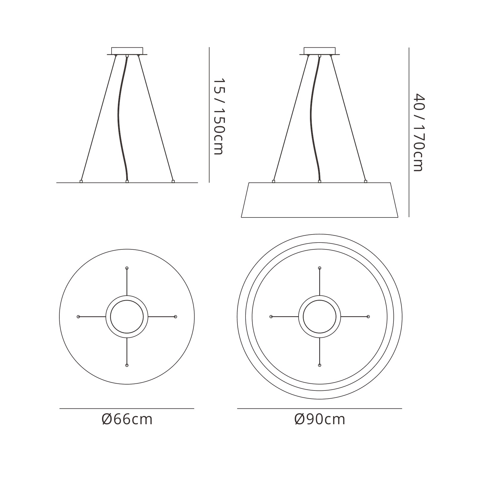 Nordica Xtras Ceiling Lights Mantra Ceiling Accessories